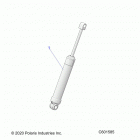 550 INDY ADVENTURE 155 ES (S21CFE5BSL) Suspension, shock, rear track (7045495) - s21cfe5b...