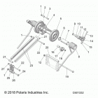 850 INDY XC 137 SC SELECT/INTL (S20EDP8RS/8REM) Suspension, torque arm, rear - s20edp8rs  /  8rem ...