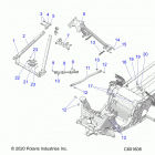 850 MATRYX SWITCHBACK ASSAULT 146/INTL (S21TLC8RS/8RE) Chassis, chassis asm. and over structure - s21tlc8...