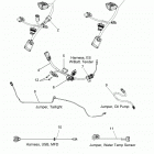 850 SWITCHBACK XCR/INTL SC SELECT ALL OPTIONS Electrical, jumpers  /  wire harness - s20ddl8rs  ...