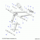 850 RMK KHAOS 155/155 3 Suspension, torque arm, front - s20eft8r  /  efn8r...
