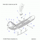 850 MATRYX SWITCHBACK ASSAULT 146/INTL (S21TLC8RS/8RE) Steering, ski asm. - s21tlc8rs  /  8re all options...