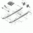 850 AXYS PRO RMK 163/163 3 Suspension, rear - s20egk8rs  /  egm8rs  /  egm8re...