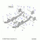 850 MATRYX INDY VR1 129/INTL (S21TKV8RS/8RE) Suspension, rear - s21tkv8rs  /  8re all options (...