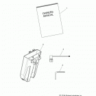 600 RMK 144 ES Tools, belt holder, tools, and owners manual - s20...