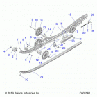800 SWITCHBACK ASSAULT 144 SC SELECT (S20EEC8PS) Suspension, rail, lh  /  rh - s20eec8ps all option...