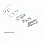600 SWITCHBACK XCR ALL OPTIONS (S21DDL6PS) Engine, reed valve and throttle body adaptor - s21...