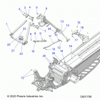 850 INDY ADVENTURE 137 ALL OPTIONS (S21EDE8RS) Chassis, chassis asm. and over structure - s21ede8...
