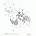 800 TITAN SP/ADVENTURE/XC ALL OPTIONS Electrical, battery  /  box - s20fjb8  /  fje8  / ...