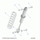 550 INDY ADVENTURE 155 ES (S21CFE5BSL) Suspension, shock, ifs (7045496) - s21cfe5bsl (c60...