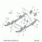 600 RMK 144 ES (S21EEG6PSL) Suspension, rear - s21eeg6psl (600983)