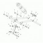 850 AXYS PRO-RMK 155/155 3 Suspension, torque arm, front - s21efk8r  /  efm8r...