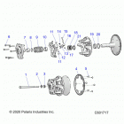 850 AXYS SWITCHBACK ASSAULT 144 ALL OPTIONS (S21EEC8RS) Drive train, clutch, primary - s21eec8rs all optio...