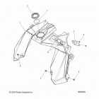 850 RUSH PRO S SC SELECT (S20DCH8RS) Body, console - s20dch8rs all options (600325)