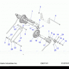 550 INDY 121 ES (S21CBA5BSL) Suspension, torque arm, rear - s21cba5bsl (c601141...