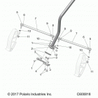 550 LXT ES Steering, lower - s20ced5bsl  /  bsu (c600818)