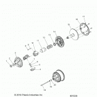 550 INDY EVO/ES (S20CBU5BSA/BSL) Drive train, clutch, primary - s20cbu5bsa  /  bsl ...
