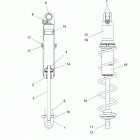 850 AXYS PRO-RMK 174 Suspension, shock, ifs monotube - s21ehk8rc (60084...