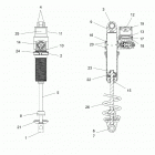 850 RMK KHAOS 155/INTL  (S21EFT8R/EFN8R) Suspension, shock, ifs - s21eft8r  /  efn8r (60153...