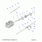 600 RACER/INTL (S21MDX6DSA/DEA) Engine, exhaust valves and solenoid - s21mdx6dsa  ...