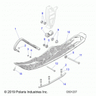 550 INDY EVO/ES (S20CBU5BSA/BSL) Steering, ski asm. - s20cbu5bsa  /  bsl (c601237)