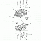 600 INDY 121 ES (S20CBA6GSL) Engine, crankcase - s20cba6gsl (49snowcrankcase136...