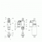 850 MATRYX SWITCHBACK ASSAULT 146/INTL (S21TLC8RS/8RE) Suspension, shock, front track  - s21tlc8rs  /  8r...