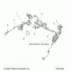 850 MATRYX SWITCHBACK ASSAULT 146/INTL (S21TLC8RS/8RE) Electrical, wire harness, main - s21tlc8rs  /  8re...
