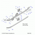 800 SWITCHBACK PRO-S SC SELECT ALL OPTIONS Suspension, rail asm. - s20ddh8ps all options (c60...