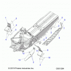 850 SKS 146/INTL SC SELECT ALL OPTIONS Chassis, clutch guard  /  footrests  /  running bo...