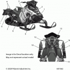 850 AXYS SWITCHBACK ASSAULT 144 ALL OPTIONS (S21EEC8RS) Body, decal, black side panel w  /  blk, titnm acc...