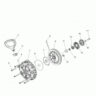850 MATRYX SWITCHBACK ASSAULT 146/INTL (S21TLC8RS/8RE) Engine, recoil starter - s21tlc8rs  /  8re all opt...
