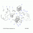 850 RUSH PRO S SC SELECT (S20DCH8RS) Electrical, battery  /  box and cables - s20dch8rs...