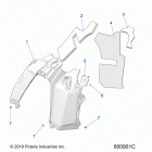 850 AXYS PRO-RMK 174 Body, console - s21ehk8rc all options (600901c)