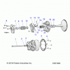 800 TITAN SP/ADVENTURE/XC ALL OPTIONS Drive train, clutch, primary - s20fjb8  /  fje8  /...