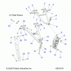 650 MATRYX INDY XC 129/INTL (S21TKP6RS/6RE) Suspension, control arms and spindle - s21tkp6rs  ...
