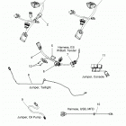 850 AXYS PRO-RMK 174 Electrical, jumpers  /  wire harness - s21ehk8rc a...