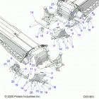 850 MATRYX SWITCHBACK ASSAULT 146/INTL (S21TLC8RS/8RE) Chassis, bulkhead asm. - s21tlc8rs  /  8re all opt...
