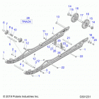850 RMK KHAOS 155/155 3 Suspension, rear - s20eft8r  /  efn8r all options ...