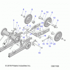550 INDY ADVENTURE 155 ES (S20CFE5BSL) Suspension, rear, articulating - s20cfe5bsl (49sno...