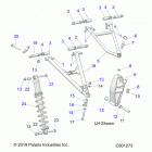 600 INDY SP 137 ES Suspension, control arms and spindle - s20edb6psl ...