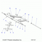 550 INDY EVO/ES (S20CBU5BSA/BSL) Suspension, torque arm, front - s20cbu5bsa  /  bsl...