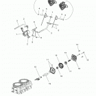 600 SWITCHBACK XCR ALL OPTIONS (S21DDL6PS) Engine, exhaust valves and solenoid - s21ddl6ps al...