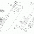 M 8000 HARDCORE 153 GREEN [S2019M8HE3USG] Rear suspension rear arm shock absorber [107247]