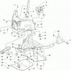 ZR 6000 R SX GREEN [S2019ACDPRUSG] Front frame assembly [107479]