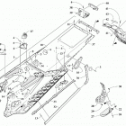 ZR 7000 LTD 137 iACT BLACK [S2019ZXUQSUSB] Tunnel and snowflap assembly [106833]