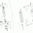 ZR 9000 SNO PRO 137 GREEN [S2019ZXXSPUSG] Front suspension shock absorber assembly [106938]