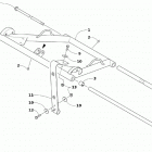 PANTERA 7000 XT LTD BLACK [S2019PTUWLUSB] Rear suspension front arm assembly [106153]