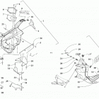 M 8000 MOUNTAIN CAT 162 BLACK [S2019M8HDEUSB] Skid plate assembly [107062]