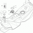 PANTERA 7000 LTD BLACK [S2019PTULXUSB] Gas tank assembly [105928]